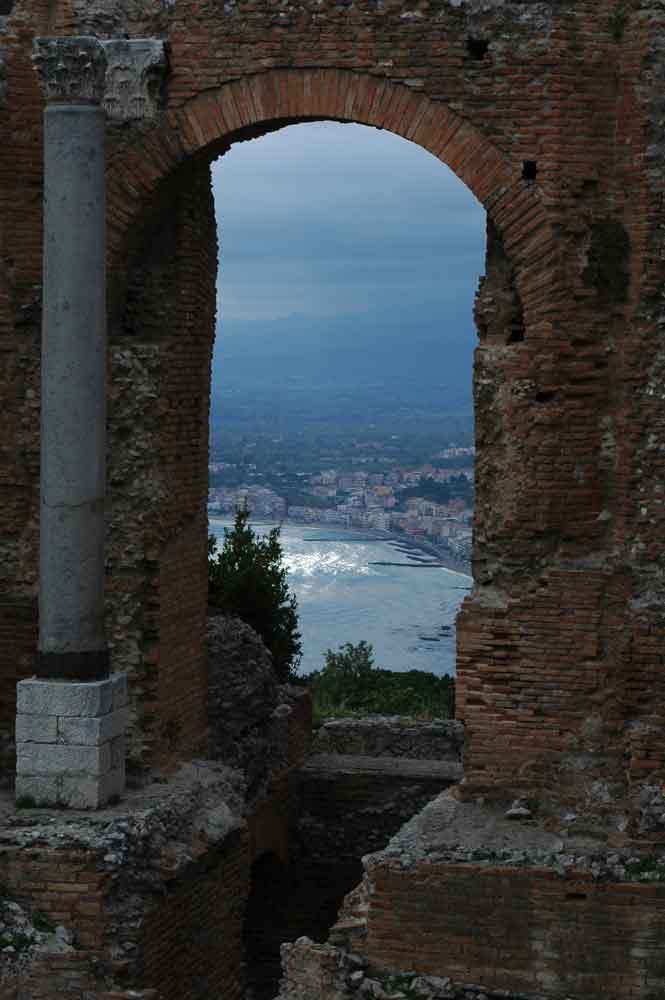45 - Italia - Sicilia - Taormina - teatro griego